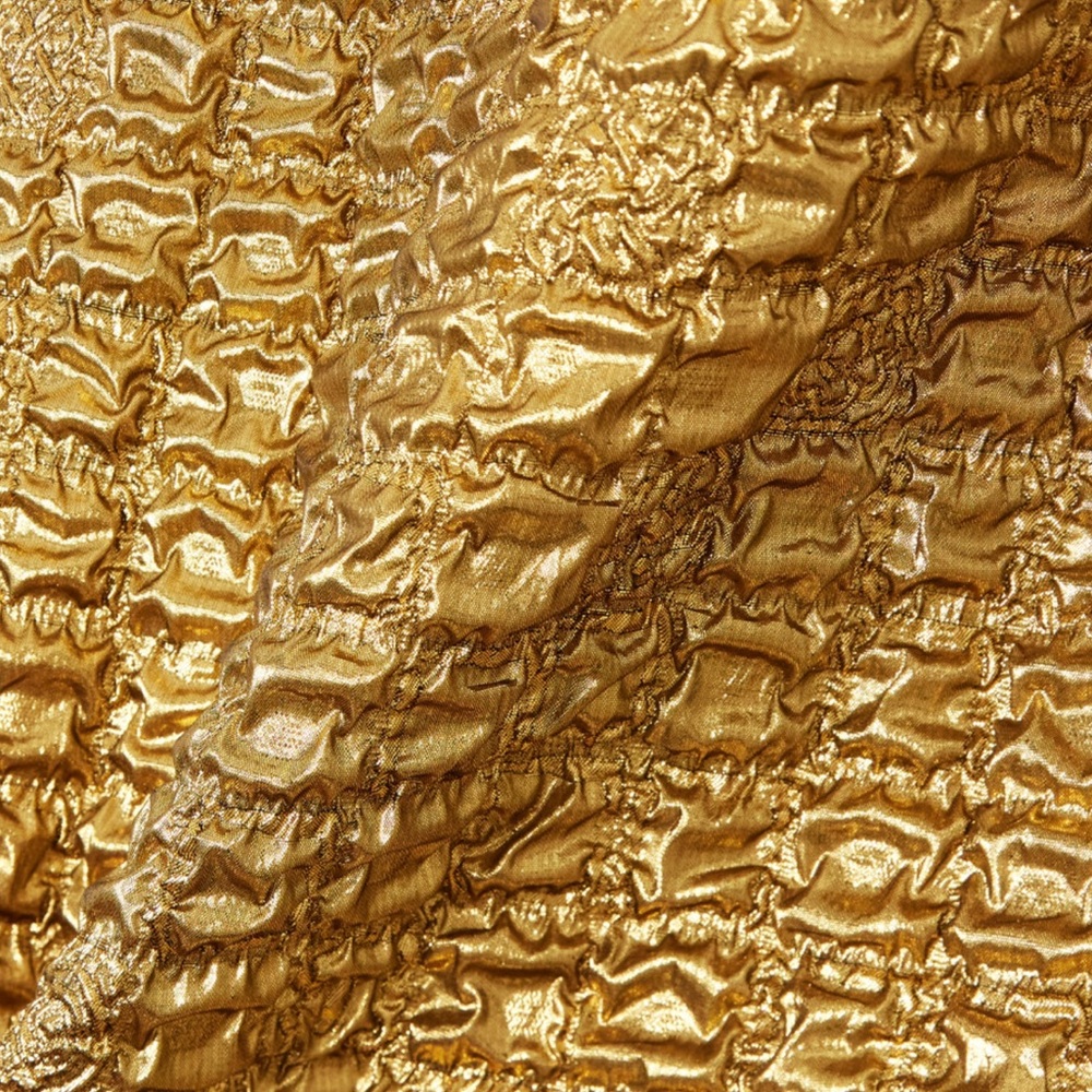 Dima Ayad off the shoulder metallic cloque gown - Picture 4 of 5